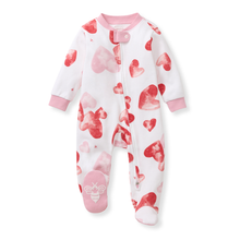 Load image into Gallery viewer, I Heart You Organic Cotton Sleep & Play