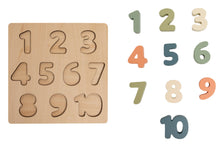 Load image into Gallery viewer, Wooden Numbers Puzzle