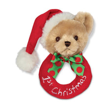 Load image into Gallery viewer, Baby's 1st Christmas Ring Rattle