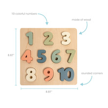Load image into Gallery viewer, Wooden Numbers Puzzle