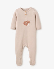 Load image into Gallery viewer, Knit Fox Footed Jumper by Elegant Baby