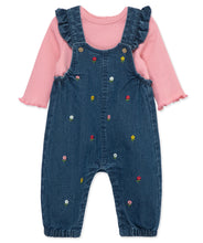 Load image into Gallery viewer, Denim overall set