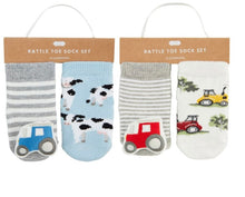 Load image into Gallery viewer, Farm Sock Sets by Mud Pie
