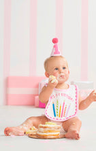 Load image into Gallery viewer, First Birthday Bib & Hat by Mud Pie
