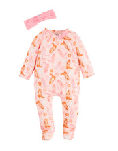 Load image into Gallery viewer, Cowgirl Sleeper & Headband by Mud Pie
