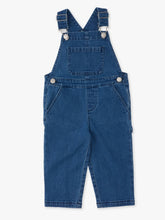 Load image into Gallery viewer, Boys Medium Wash Stretch Denim Overalls