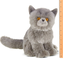 Load image into Gallery viewer, Gordie the grey plush Persian cat