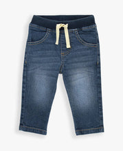Load image into Gallery viewer, Boys Medium Wash Pull-on Jeans