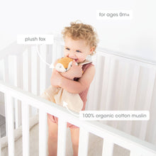 Load image into Gallery viewer, Organic Fox Snuggle Blanket