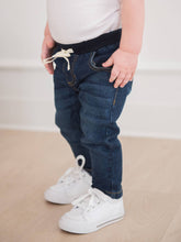 Load image into Gallery viewer, Boys Medium Wash Pull-on Jeans