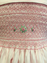 Load image into Gallery viewer, Blush Rosebud Smocked Dress
