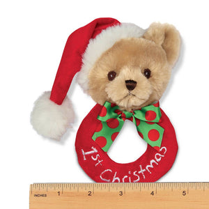 Baby's 1st Christmas Ring Rattle