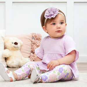 Floral Frolic Bambo Top & Leggings