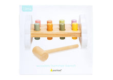 Load image into Gallery viewer, Wooden Hammer Bench Toy
