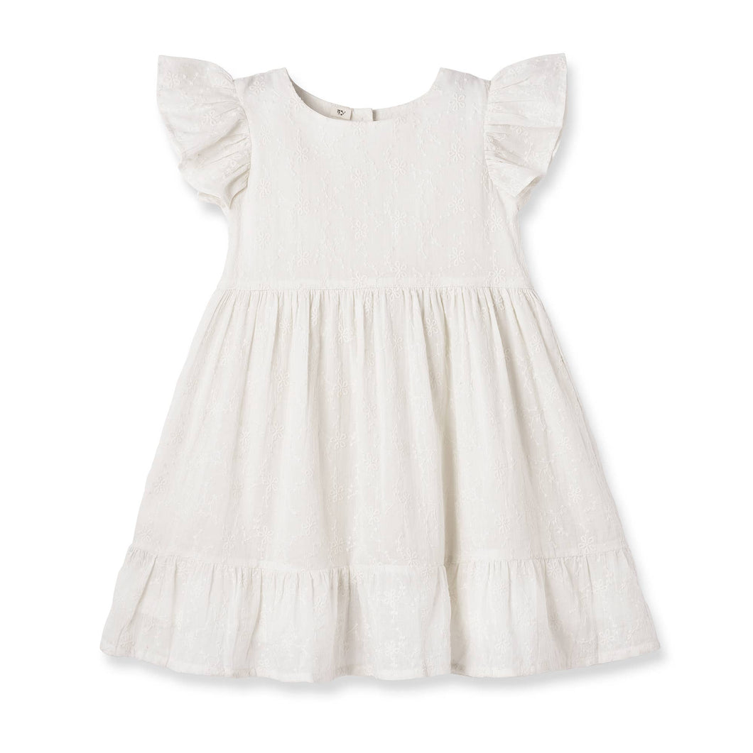 Charlotte Embroidered Cotton Dress