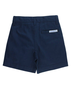 Boys Dark Navy Lightweight Chino Shorts
