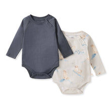 Load image into Gallery viewer, Organic 2-Pack Top Dog Bodysuits
