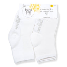 Load image into Gallery viewer, Solid Organic Cotton Baby Crew Socks 6 Pack
