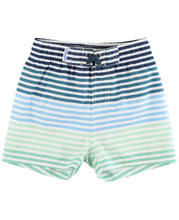 Load image into Gallery viewer, Boys Coastal Stripe Swim Trunks
