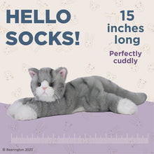 Load image into Gallery viewer, Socks the Gray Cat
