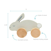 Load image into Gallery viewer, Wooden Toy Bunny
