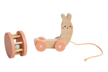 Load image into Gallery viewer, Snail Wooden Pull Toy, Developmental Toys, Nursery Decor
