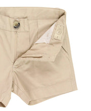 Load image into Gallery viewer, Boys Khaki Stretch Chino Shorts
