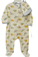 Load image into Gallery viewer, Dino-mite Footie &amp; Hat
