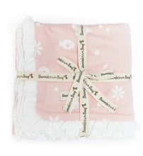 Load image into Gallery viewer, Bunnies by the Bay Blossoms Organic Receiving Blanket
