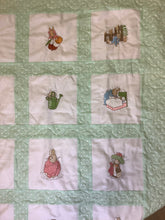 Load image into Gallery viewer, Peter Rabbit Baby Quilt
