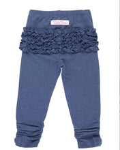 Load image into Gallery viewer, Faux Denim Leggings by Ruffle Butts
