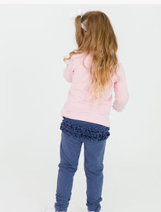 Faux Denim Leggings by Ruffle Butts