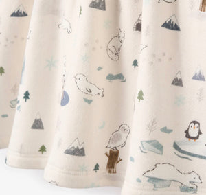 Enchanted Snowglobe Organic Fleece Dress & Leggings by Elegant Baby