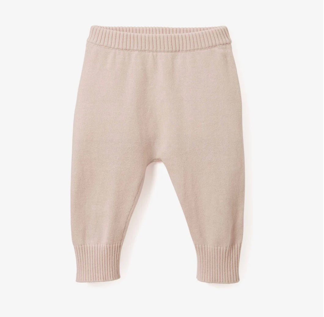 Fine Knit Cotton Baby Pants by Elegant Baby