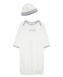 Safari Sleep Gown & Hat
