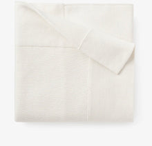Load image into Gallery viewer, Heirloom White Knit Blanket by Elegant Baby

