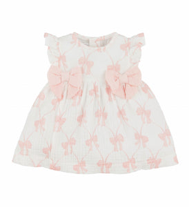 Bow Baby Dress from Mud Pie