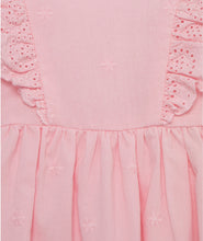 Load image into Gallery viewer, Pink Eyelet Sunsuit
