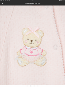 Sweet Bear Footie