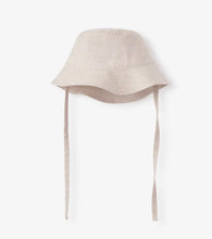 Load image into Gallery viewer, Natural Linen Bucket Hat
