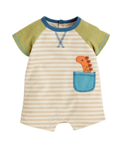 Dinosaur Romper by Mud Pie