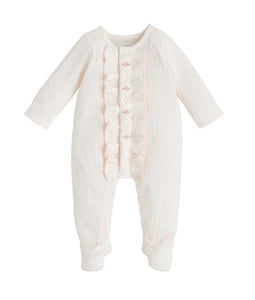 Rosette Dot Sleeper by Mud Pie