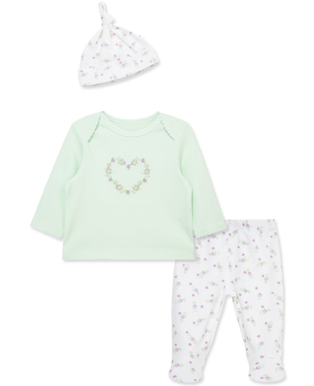 Lavender Heart Set by Little Me