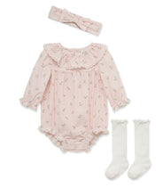 Load image into Gallery viewer, Rose print long sleeve bubble

