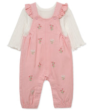 Load image into Gallery viewer, Pink Babygirl Overalls
