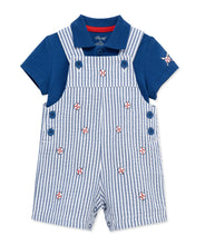 Load image into Gallery viewer, Baseball Overall &amp; Polo shirt
