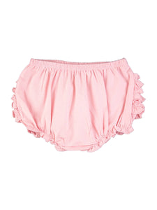 Pink Cotton Ruffle Panties