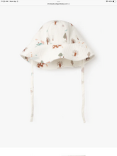 Load image into Gallery viewer, On the Farm Organic Muslin Hat
