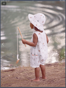 On the Farm Organic Muslin Hat