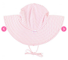 Load image into Gallery viewer, Pink Seersucker Swimhat
